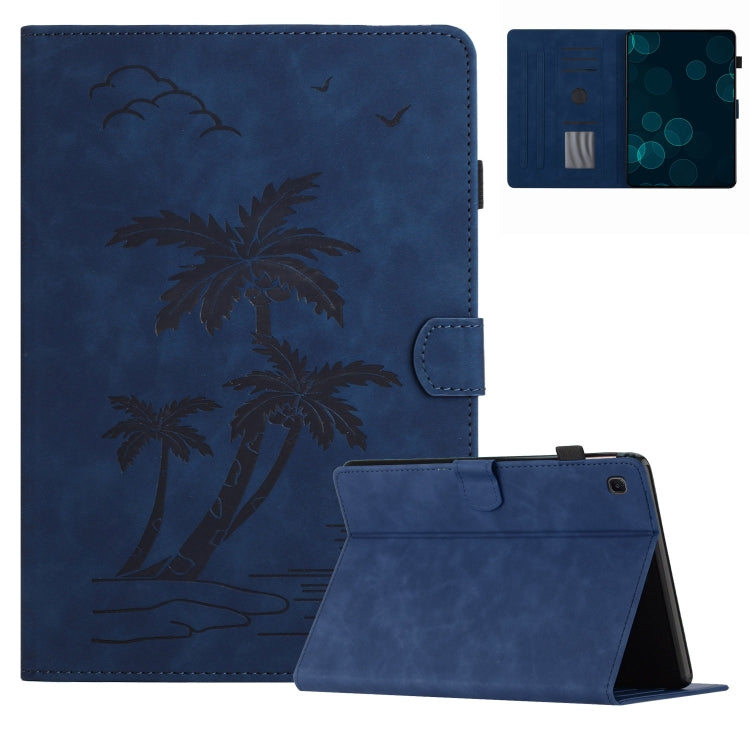 Coconut Tree Embossed Smart Leather Tablet Case, Series 1