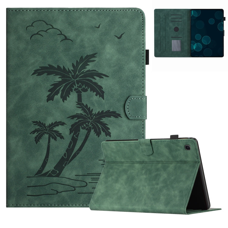 Coconut Tree Embossed Smart Leather Tablet Case, Series 1