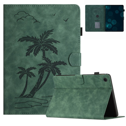 Coconut Tree Embossed Smart Leather Tablet Case, Series 1