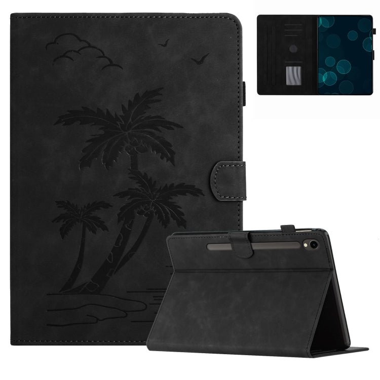 Coconut Tree Embossed Smart Leather Tablet Case, Series 1