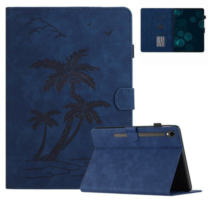 Coconut Tree Embossed Smart Leather Tablet Case, Series 1