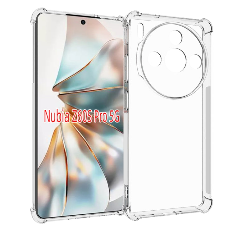 Shockproof Non-slip Thickening TPU Phone Case, For ZTE Blade V80 Pro / V80 Design 4G, For ZTE nubia Z80 Ultra 5G, For ZTE nubia Red Magic 11 Pro / 11 Pro+, For ZTE nubia Red Magic 10 Air, For ZTE Blade A35e 4G, For ZTE nubia S 5G, For ZTE nubia Z70 Ult...