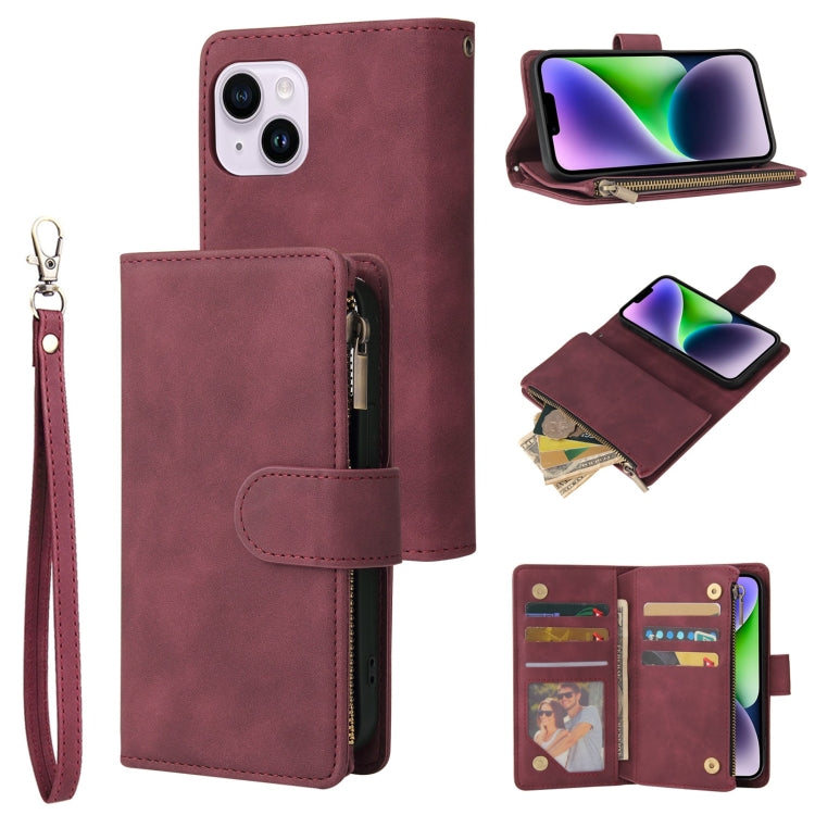 Multifunctional Multi-Card Wallet Phone Leather Case