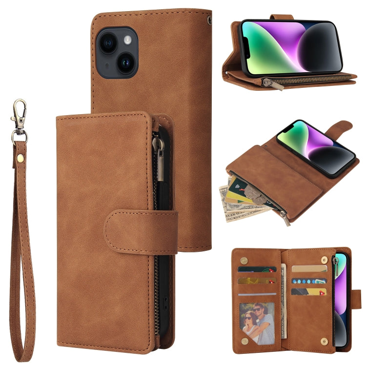 Multifunctional Multi-Card Wallet Phone Leather Case