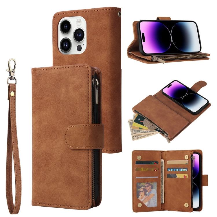 Multifunctional Multi-Card Wallet Phone Leather Case