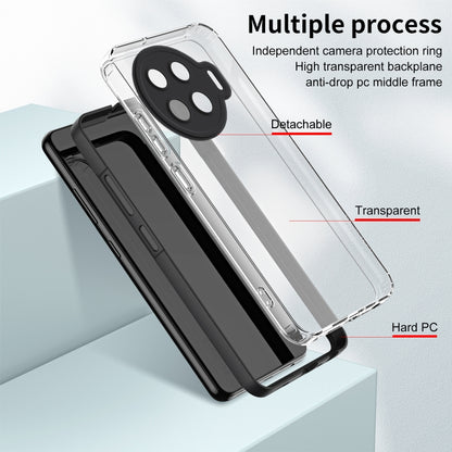 3 in 1 Clear TPU Color PC Frame Phone Case