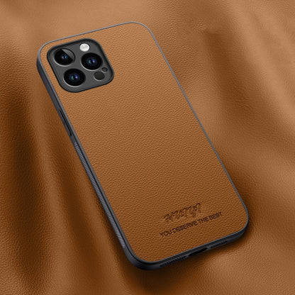 HUIYI Leather Magnetic Phone Case, For iPhone 16, For iPhone 15 Pro Max, For iPhone 15 Pro, For iPhone 15 Plus