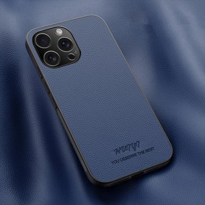 HUIYI Leather Magnetic Phone Case, For iPhone 17e / 16e, For iPhone 16 Pro Max, For iPhone 16 Pro, For iPhone 16 Plus