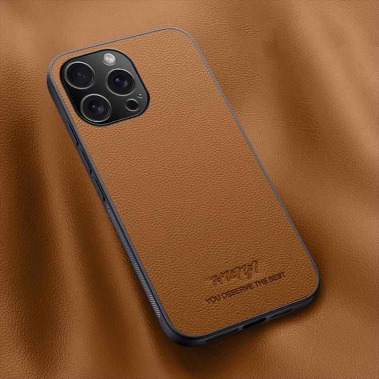 HUIYI Leather Magnetic Phone Case, For iPhone 17e / 16e, For iPhone 16 Pro Max, For iPhone 16 Pro, For iPhone 16 Plus
