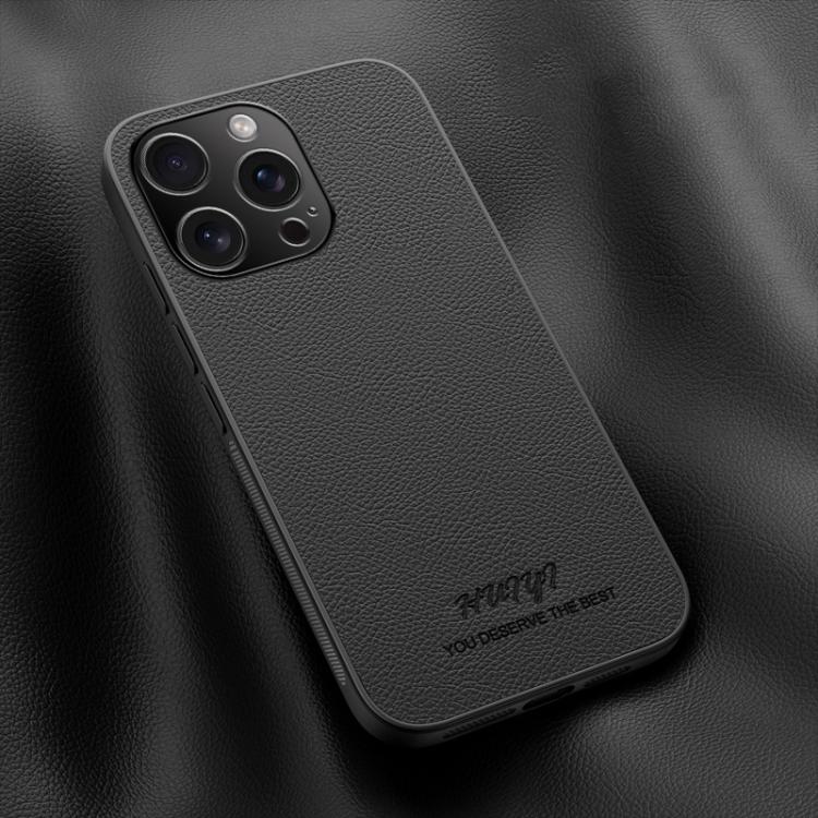 HUIYI Leather Magnetic Phone Case, For iPhone 17e / 16e, For iPhone 16 Pro Max, For iPhone 16 Pro, For iPhone 16 Plus