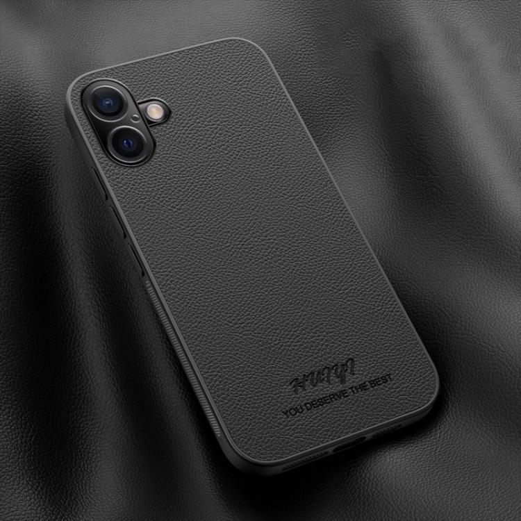 HUIYI Leather Magnetic Phone Case, For iPhone 17e / 16e, For iPhone 16 Pro Max, For iPhone 16 Pro, For iPhone 16 Plus