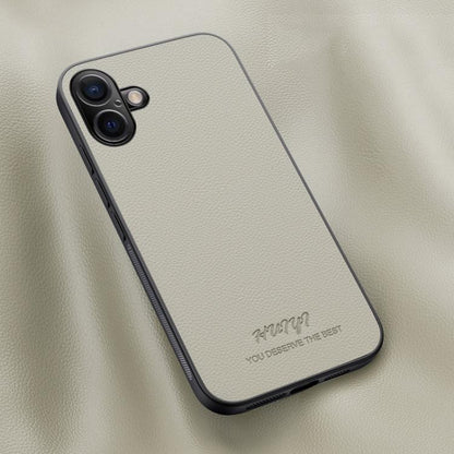 HUIYI Leather Magnetic Phone Case, For iPhone 17e / 16e, For iPhone 16 Pro Max, For iPhone 16 Pro, For iPhone 16 Plus