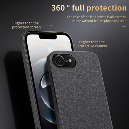 HUIYI Leather Magnetic Phone Case, For iPhone 17e / 16e, For iPhone 16 Pro Max, For iPhone 16 Pro, For iPhone 16 Plus