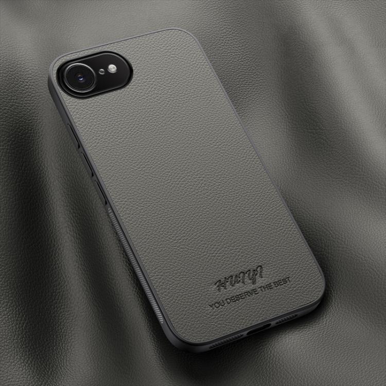 HUIYI Leather Magnetic Phone Case, For iPhone 17e / 16e, For iPhone 16 Pro Max, For iPhone 16 Pro, For iPhone 16 Plus