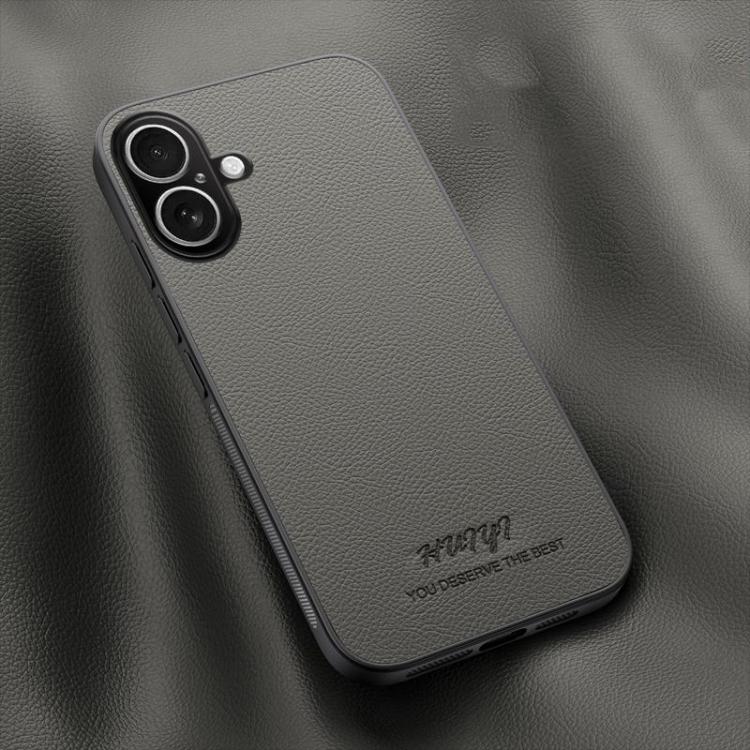 HUIYI Leather Magnetic Phone Case, For iPhone 17e / 16e, For iPhone 17 Pro Max, For iPhone 17 Pro, For iPhone 17
