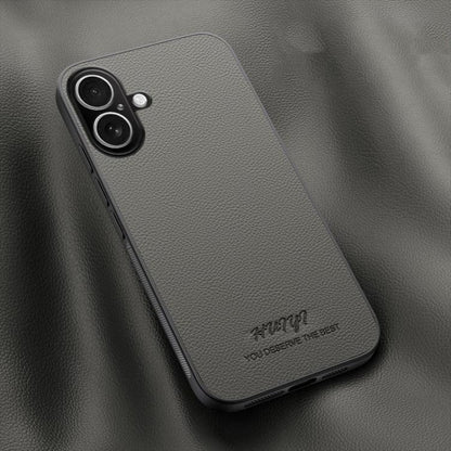 HUIYI Leather Magnetic Phone Case, For iPhone 17e / 16e, For iPhone 17 Pro Max, For iPhone 17 Pro, For iPhone 17