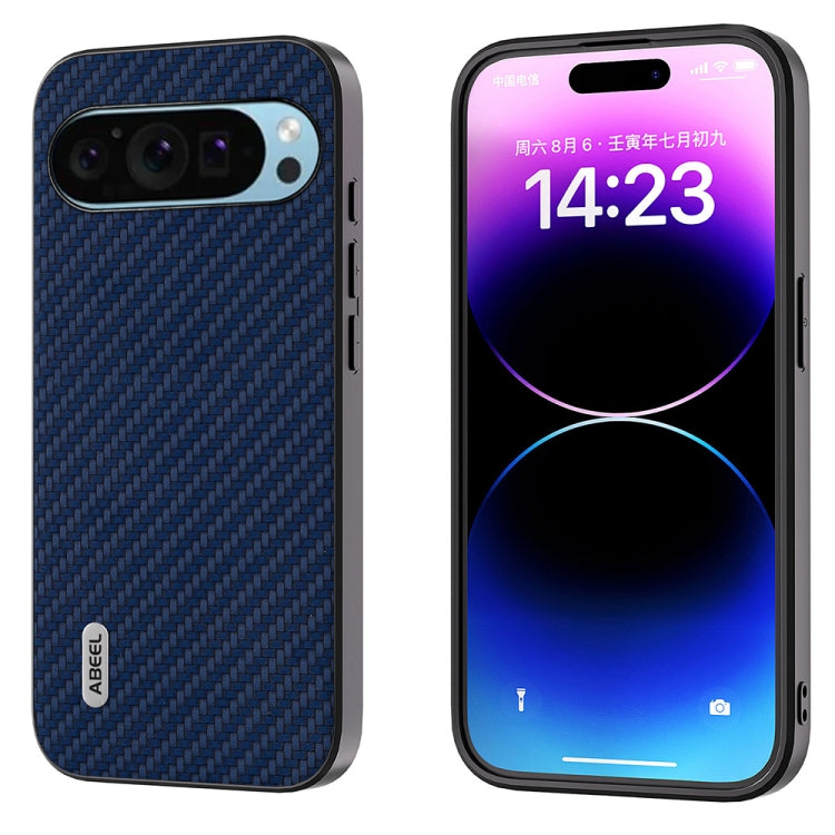 ABEEL Carbon Fiber Texture Protective Phone Case, For Google Pixel 9 Pro, For Google Pixel 9