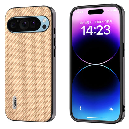 ABEEL Carbon Fiber Texture Protective Phone Case, For Google Pixel 9 Pro, For Google Pixel 9