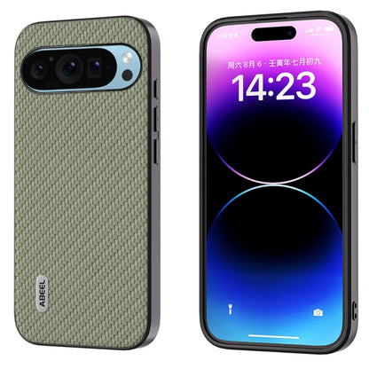 ABEEL Carbon Fiber Texture Protective Phone Case, For Google Pixel 9 Pro, For Google Pixel 9