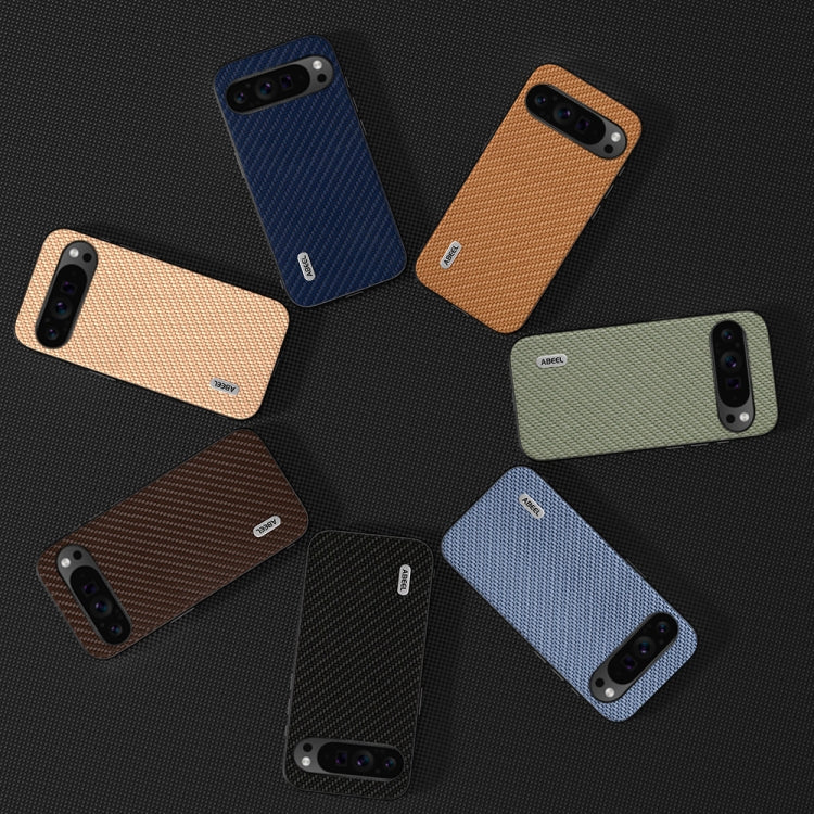 ABEEL Carbon Fiber Texture Protective Phone Case, For Google Pixel 9 Pro, For Google Pixel 9