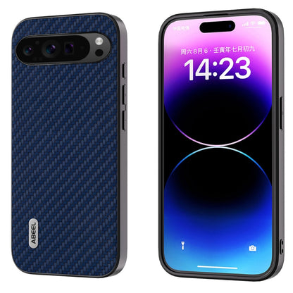 ABEEL Carbon Fiber Texture Protective Phone Case, For Google Pixel 9 Pro, For Google Pixel 9