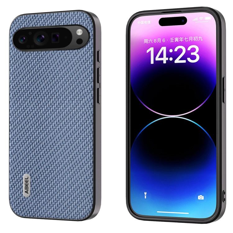 ABEEL Carbon Fiber Texture Protective Phone Case, For Google Pixel 9 Pro, For Google Pixel 9