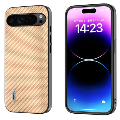 ABEEL Carbon Fiber Texture Protective Phone Case, For Google Pixel 9 Pro, For Google Pixel 9