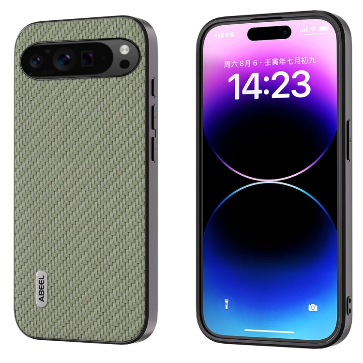 ABEEL Carbon Fiber Texture Protective Phone Case, For Google Pixel 9 Pro, For Google Pixel 9