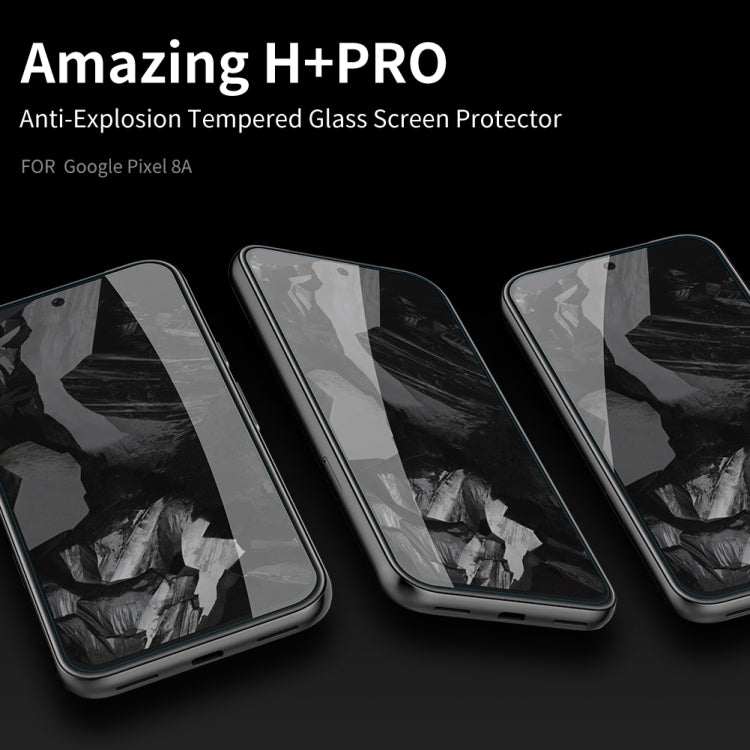 NILLKIN H+Pro 0.2mm 9H Explosion-proof Tempered Glass Film, For Google Pixel 8a