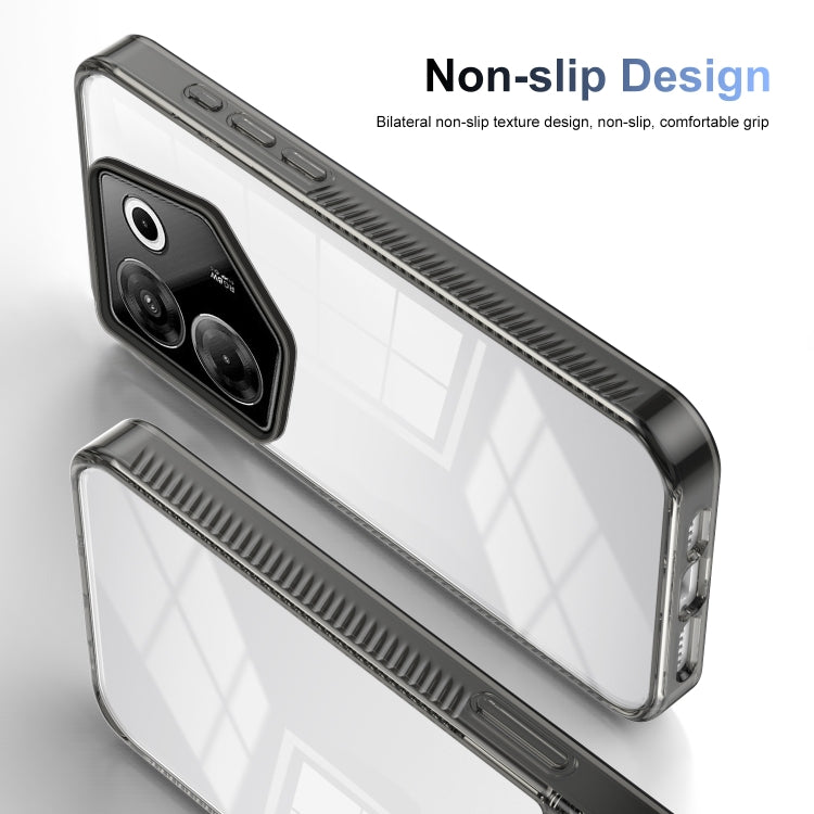 Anti-slip Clear Acrylic Hybrid TPU Phone Case