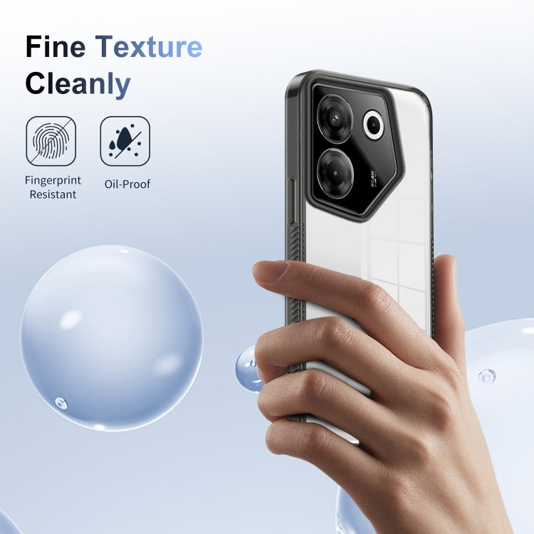 Anti-slip Clear Acrylic Hybrid TPU Phone Case