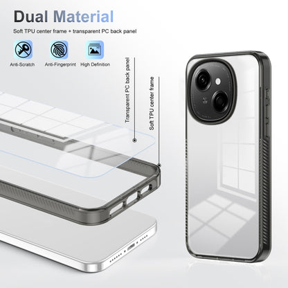 Anti-slip Clear Acrylic Hybrid TPU Phone Case, For Tecno Spark Go 1, For Tecno Camon 30 Premier, For Tecno Pova 6 Pro, For Tecno Spark 20 Pro+, For Tecno Spark Go 2024 / Spark 20 / Pop 8, For Tecno Camon 20 Pro 5G                                       ...
