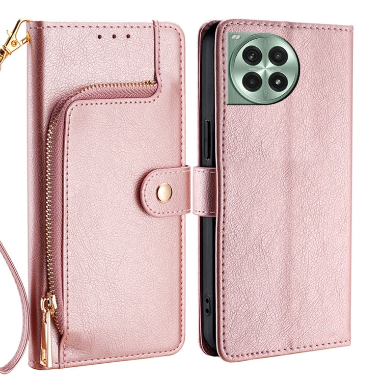 Zipper Bag Leather Phone Case, For OnePlus Ace 3 Pro 5G, For OnePlus Nord CE 4 Lite 5G, For OnePlus Ace 3V 5G, For OnePlus Nord CE4