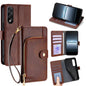 Zipper Bag Leather Phone Case, For OnePlus 15T 5G, For OnePlus Turbo 6 / 6V, For OnePlus Ace 6, For OnePlus 15 5G, For OnePlus Ace 5 Ultra / Nord 5, For OnePlus Ace 5 Racing / Nord CE5