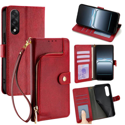 Zipper Bag Leather Phone Case