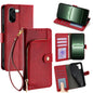 Zipper Bag Leather Phone Case