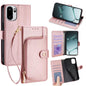 Zipper Bag Leather Phone Case, For OnePlus 15T 5G, For OnePlus Turbo 6 / 6V, For OnePlus Ace 6, For OnePlus 15 5G, For OnePlus Ace 5 Ultra / Nord 5, For OnePlus Ace 5 Racing / Nord CE5