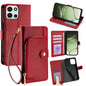 Zipper Bag Leather Phone Case, For OnePlus Turbo 6 / 6V, For OnePlus Ace 6, For OnePlus 15 5G, For OnePlus Ace 5 Ultra / Nord 5, For OnePlus Ace 5 Racing / Nord CE5, For OnePlus Ace 5 / 5 Pro