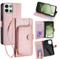 Zipper Bag Leather Phone Case, For OnePlus 15T 5G, For OnePlus Turbo 6 / 6V, For OnePlus Ace 6, For OnePlus 15 5G, For OnePlus Ace 5 Ultra / Nord 5, For OnePlus Ace 5 Racing / Nord CE5