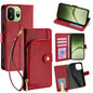 Zipper Bag Leather Phone Case, For OnePlus 15T 5G, For OnePlus Turbo 6 / 6V, For OnePlus Ace 6, For OnePlus 15 5G, For OnePlus Ace 5 Ultra / Nord 5, For OnePlus Ace 5 Racing / Nord CE5