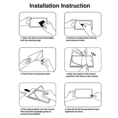 50pcs Matte Paperfeel Screen Protector