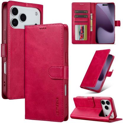 LC.IMEEKE Calf Texture Horizontal Flip Leather Case, For iPhone 18 Pro / 17 Pro, For iPhone 18 Pro Max / 17 Pro Max, For iPhone 16e / 17e, For iPhone 17