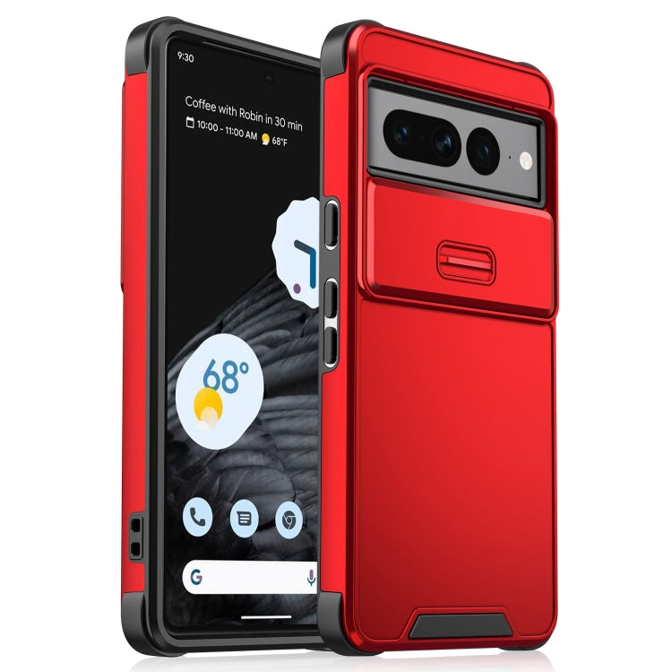 Sliding Camshield TPU + PC Phone Case, For Google Pixel 7 Pro, For Google Pixel 7, For Google Pixel 6a
