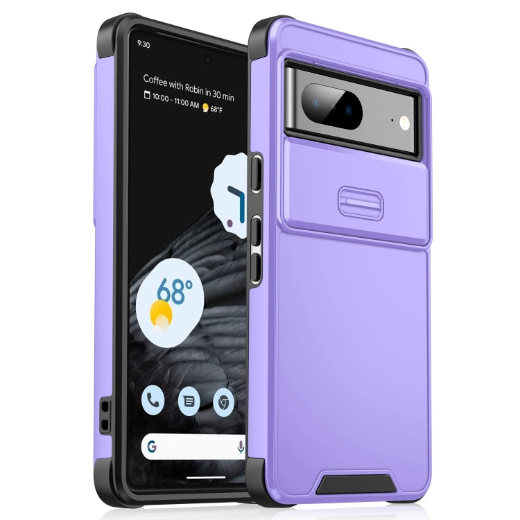 Sliding Camshield TPU + PC Phone Case, For Google Pixel 7 Pro, For Google Pixel 7, For Google Pixel 6a