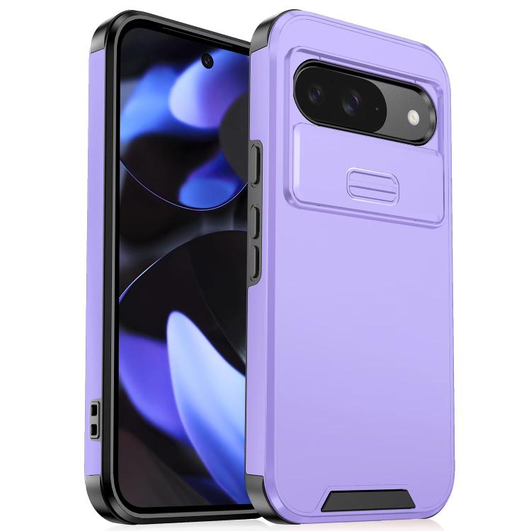 Sliding Camshield TPU + PC Phone Case, For Google Pixel 9a, For Google Pixel 9 Pro XL, For Google Pixel 9 / 9 Pro, For Google Pixel 8a