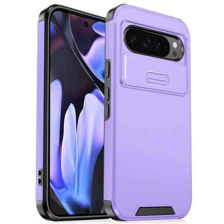 Sliding Camshield TPU + PC Phone Case, For Google Pixel 9a, For Google Pixel 9 Pro XL, For Google Pixel 9 / 9 Pro, For Google Pixel 8a