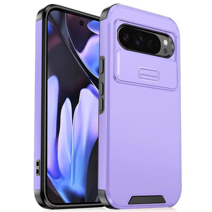Sliding Camshield TPU + PC Phone Case, For Google Pixel 9a, For Google Pixel 9 Pro XL, For Google Pixel 9 / 9 Pro, For Google Pixel 8a
