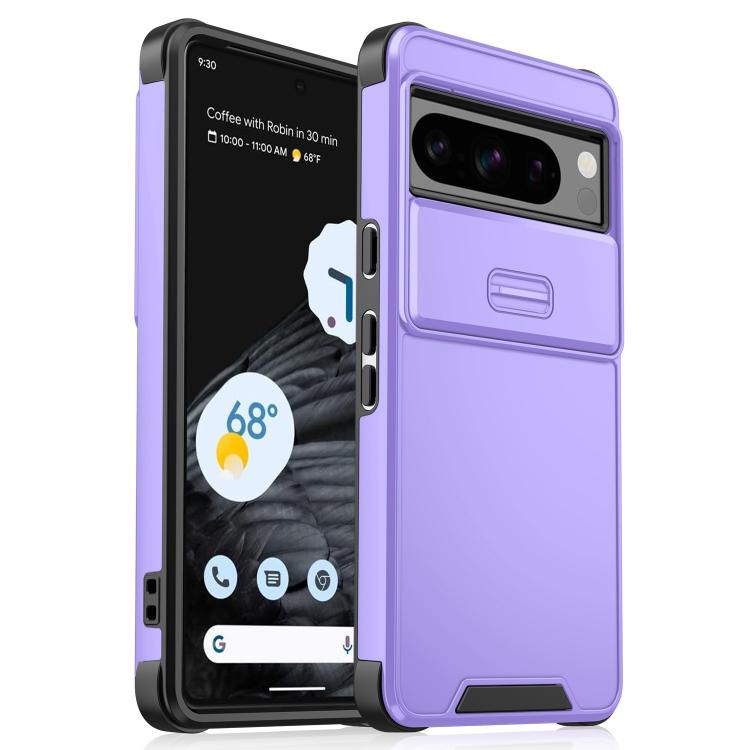 Sliding Camshield TPU + PC Phone Case, For Google Pixel 8 Pro, For Google Pixel 7 Pro, For Google Pixel 7, For Google Pixel 6a