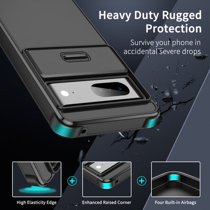 Sliding Camshield TPU + PC Phone Case, For Google Pixel 9a, For Google Pixel 9 Pro XL, For Google Pixel 9 / 9 Pro, For Google Pixel 8a