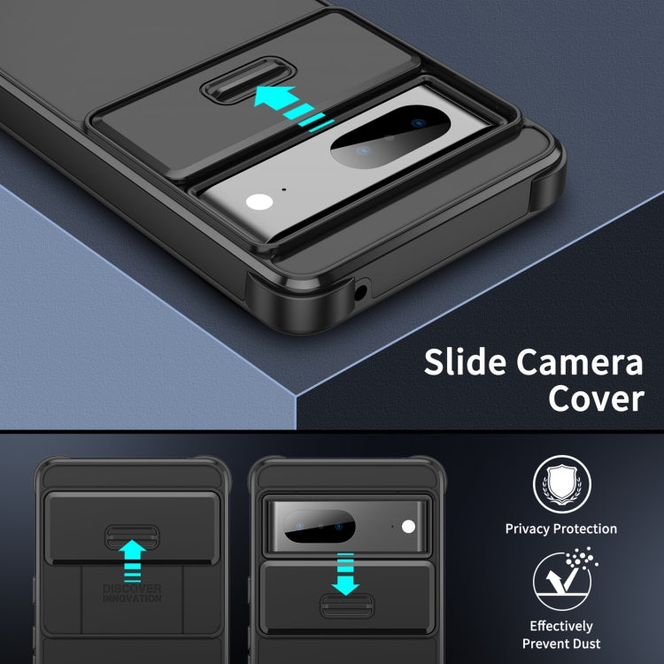 Sliding Camshield TPU + PC Phone Case, For Google Pixel 9a, For Google Pixel 9 Pro XL, For Google Pixel 9 / 9 Pro, For Google Pixel 8a
